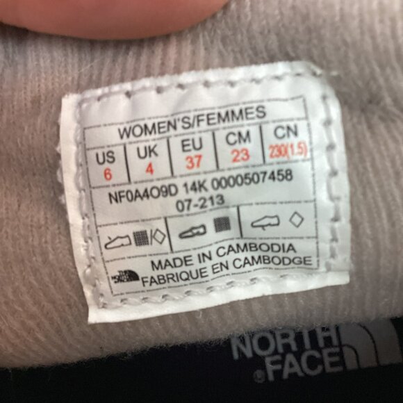 North Face ThermoBall Eco Womens 6 Progressive Zip ll Boots Waterproof Insulated - Picture 11 of 12
